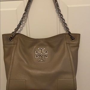 Tory Burch Britten triple compartment tote